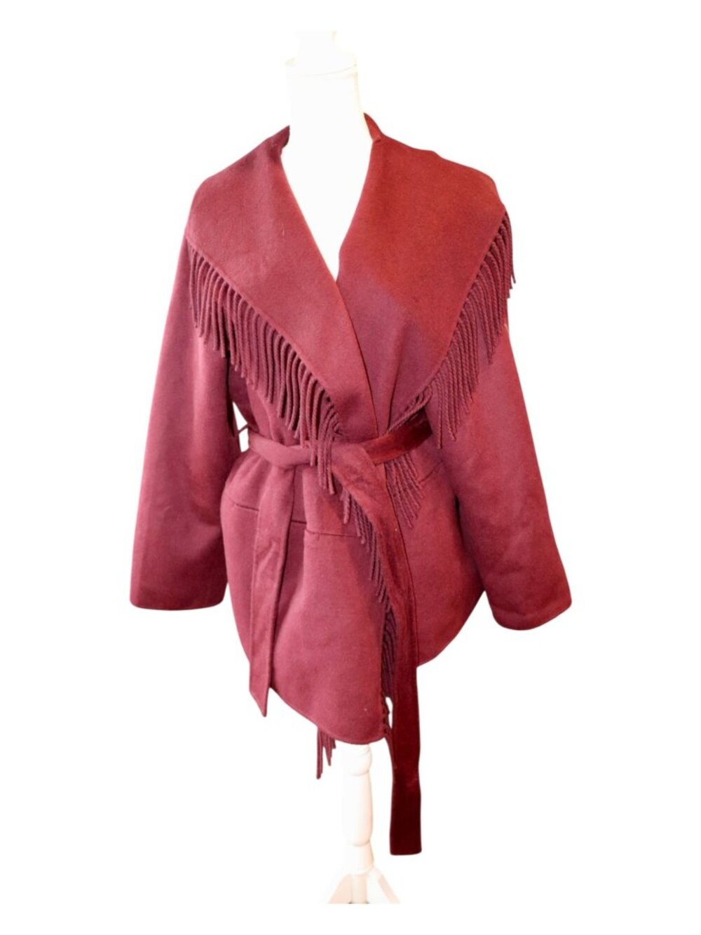 Simkhai Rowen Fringe Jacket, Large NWT - Picture 2 of 5
